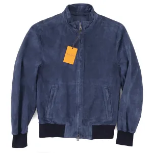 Rifugio Unlined Suede Bomber Jacket