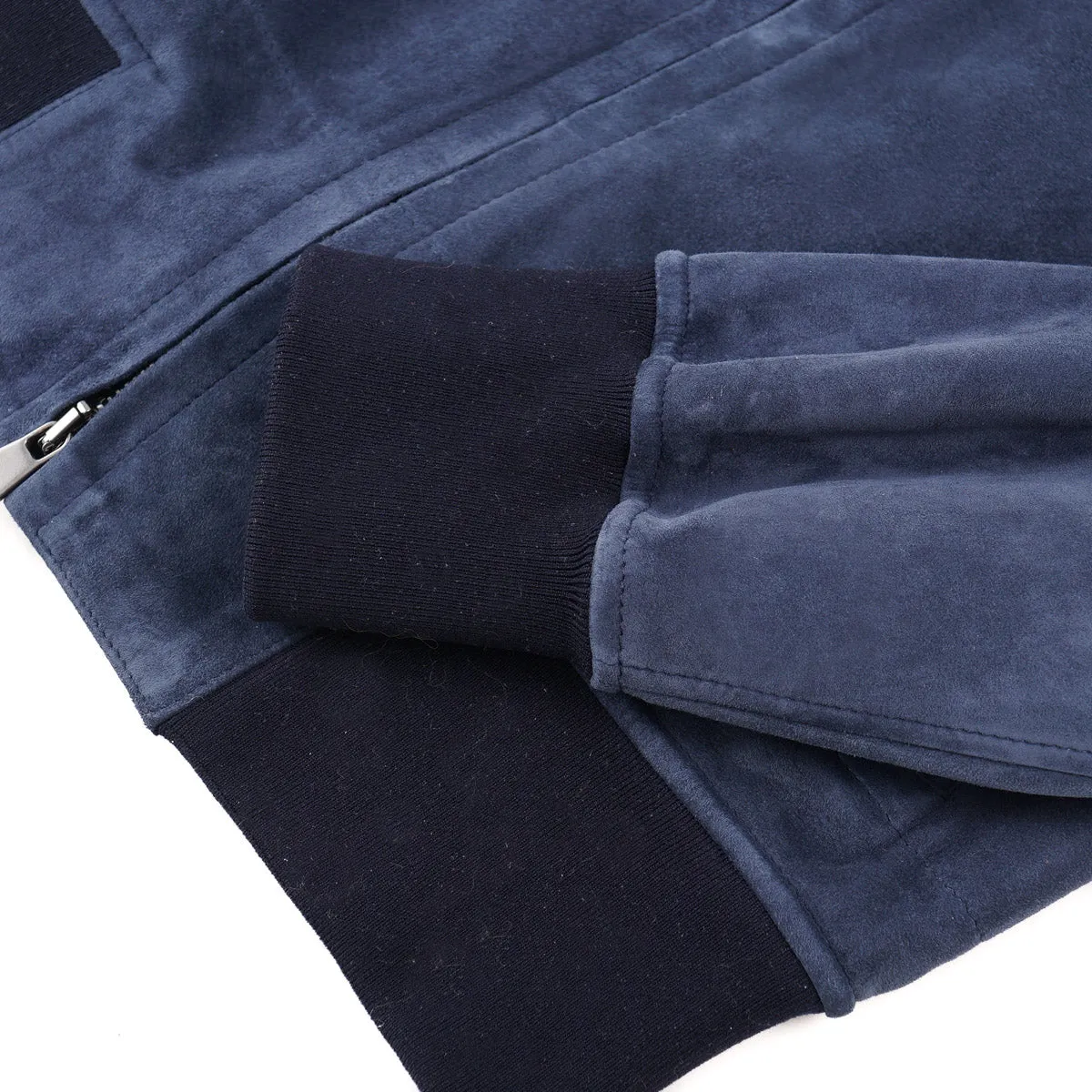 Rifugio Unlined Suede Bomber Jacket