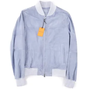 Rifugio Unlined Suede Bomber Jacket