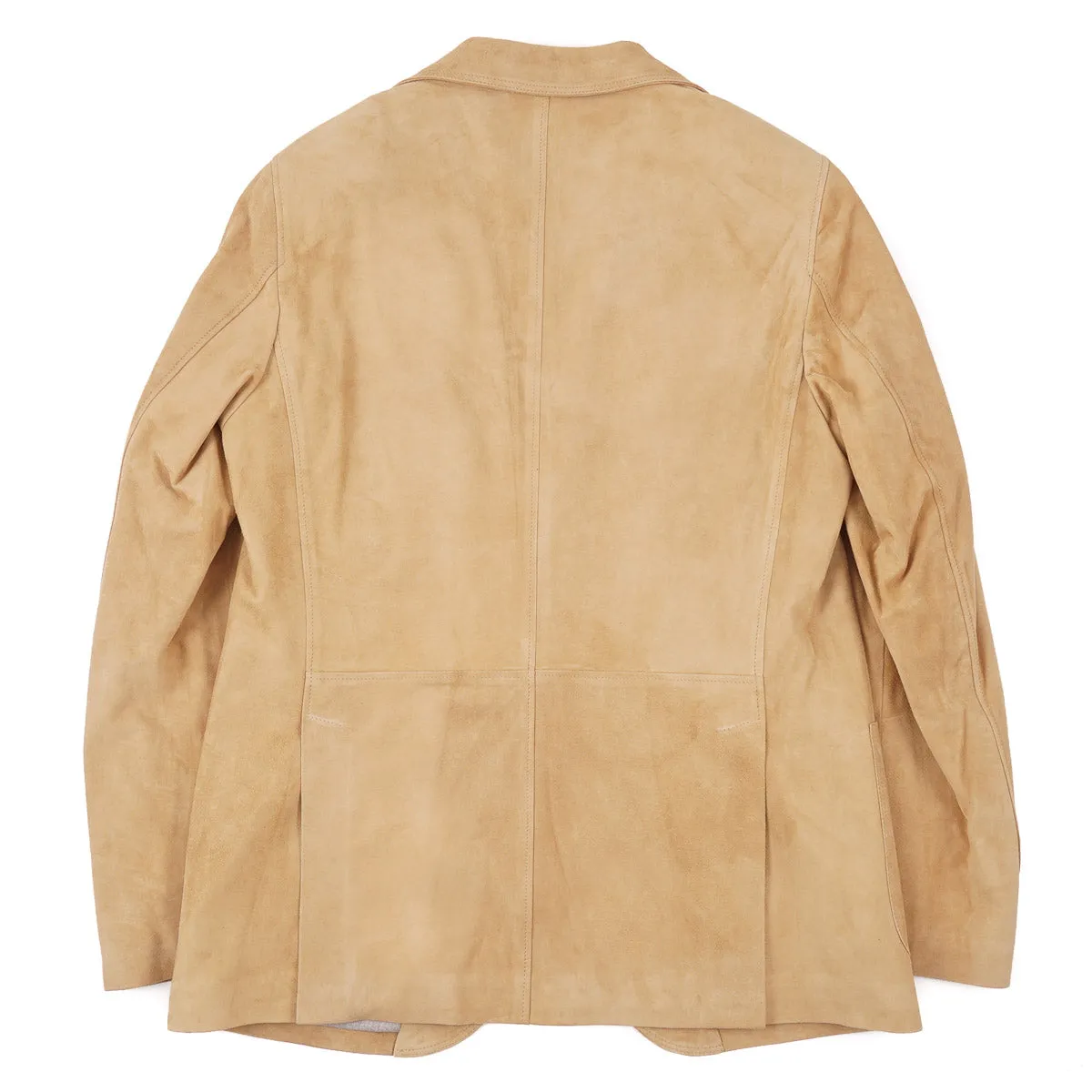 Rifugio Wool-Lined Lambskin Suede Blazer