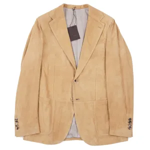 Rifugio Wool-Lined Lambskin Suede Blazer